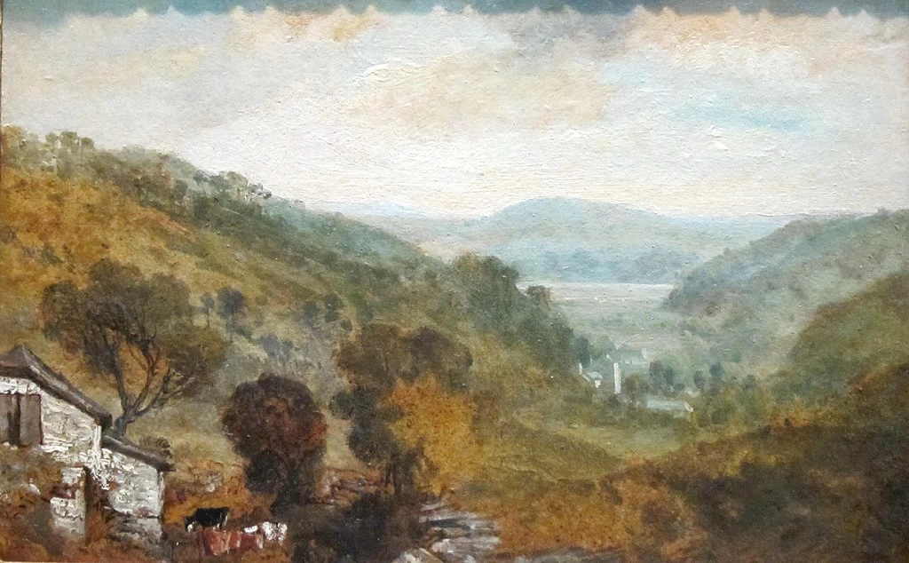 Vista nel Devonshire - Dayton Art Institute, 1813